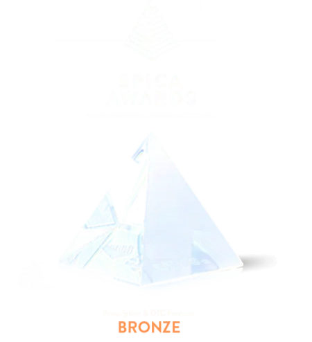 Bronzevinder ved Epica Awards - medicinkategorien