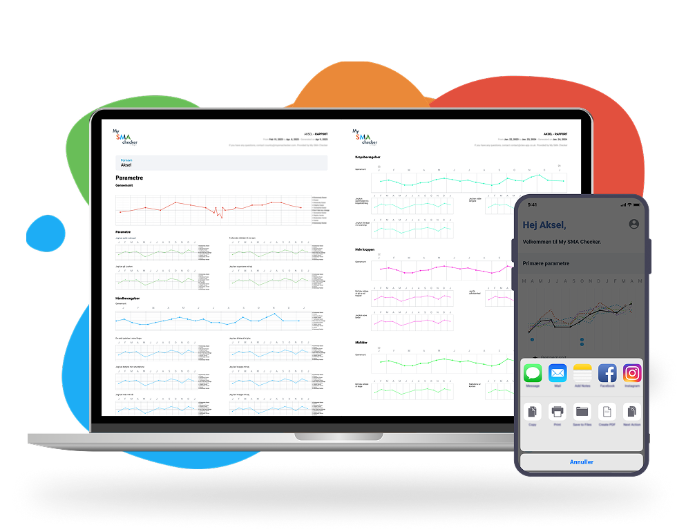 Del din SMA-rapport problemfrit